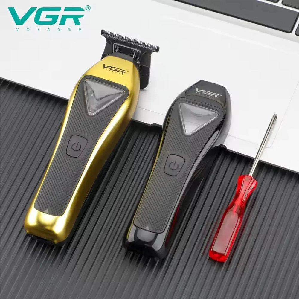 Trade Shop - Vgr V-994 Trimmer Barber Professionale T-blade 10000rpm Rasoio -