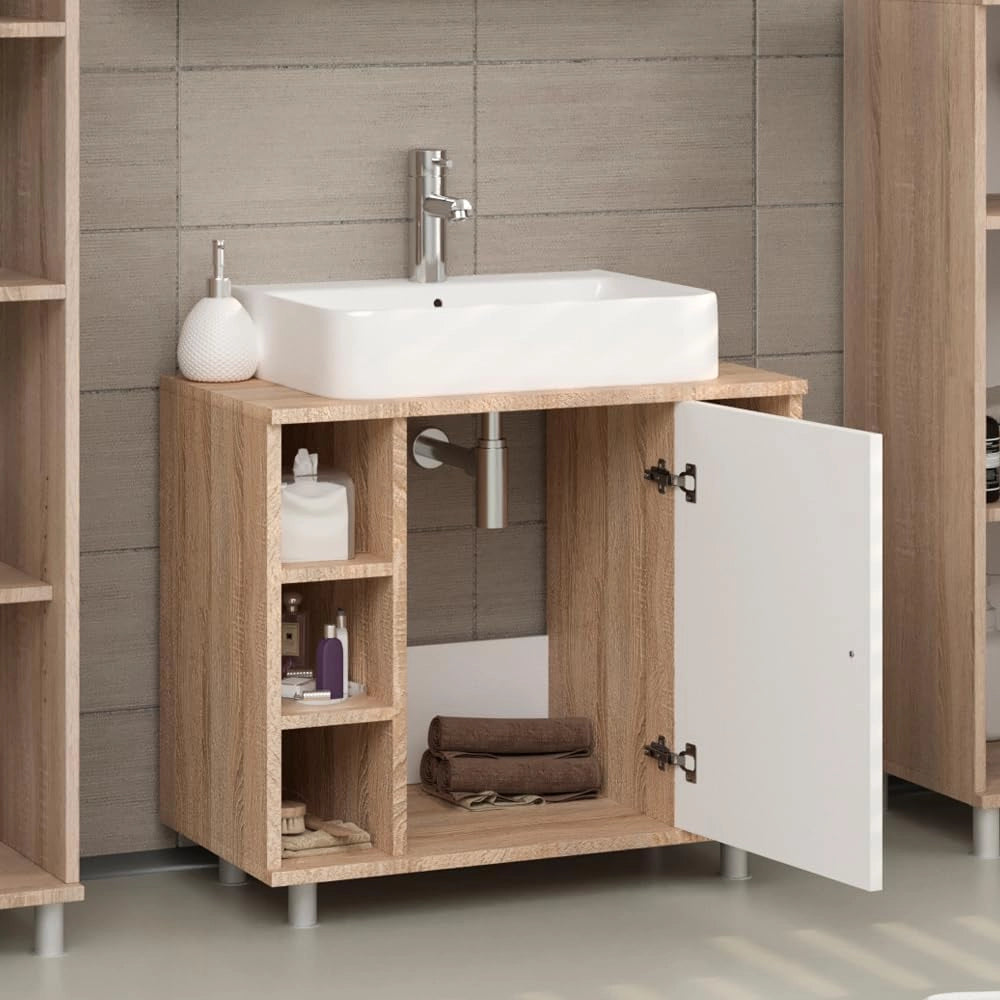 Mobile lavabo Vicco Mobile bagno Fynn in rovere mobile bagno sonoma Mobili bagno