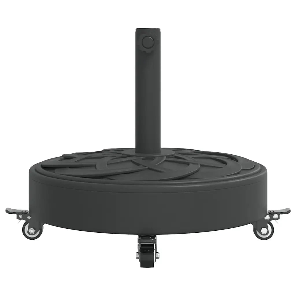 Base per Ombrellone con Ruote per Pali Ã˜38/48 mm 27 kg Rotonda