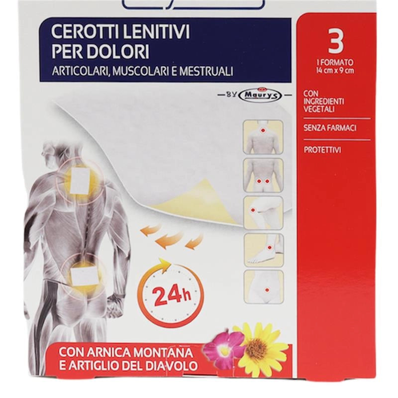 MAURY'S CEROTTI ALL'ARNICA IN CONFEZIONE DA 3 PEZZI