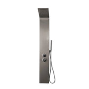 Colonna doccia pannello idromassaggio effetto cascata YH8125 RIO - Satinato