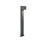 Lampione Esterno Giardino Palo Alto 5W 100cm Antracite Roya GD Trio