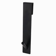 Trade Shop - Gancio Per Box Doccia Appendi Asciugamano Accappatoio Bagno 4 X 18 Cm Nero 87770 -