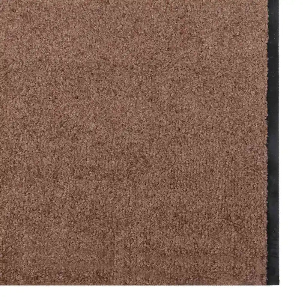 Tappetino Marrone e Nero 120 x 350 cm 100% Poliammide 4100783