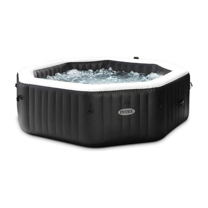 Intex PureSpa Jet & Bubble Deluxe 795 L 4 persona(e) Ottagonale Nero