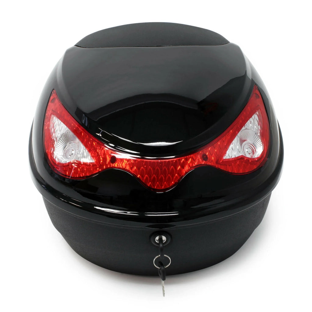 Bauletto bauletto 22 litri per portapacchi moto scooter quad nero 16_0000487