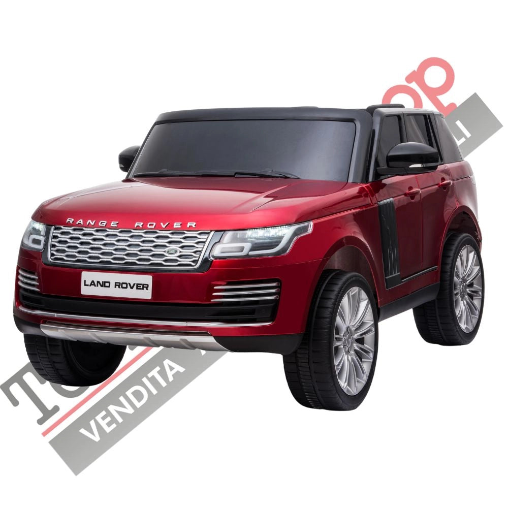 Auto Elettrica Per Bambini Land Rover Range Rover Sport HSE 2 Posti -  Verniciata-Rosso