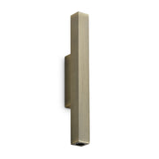 Applique Look 2 Luci Led Integrato Ottone