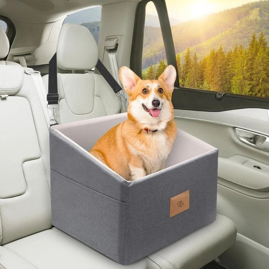 Hondenmand Auto con Cintura - Autostoletto per Cani - Autostoletto per Cane - Stoletto per Cani Auto - Stoletto per Cane con Cintura