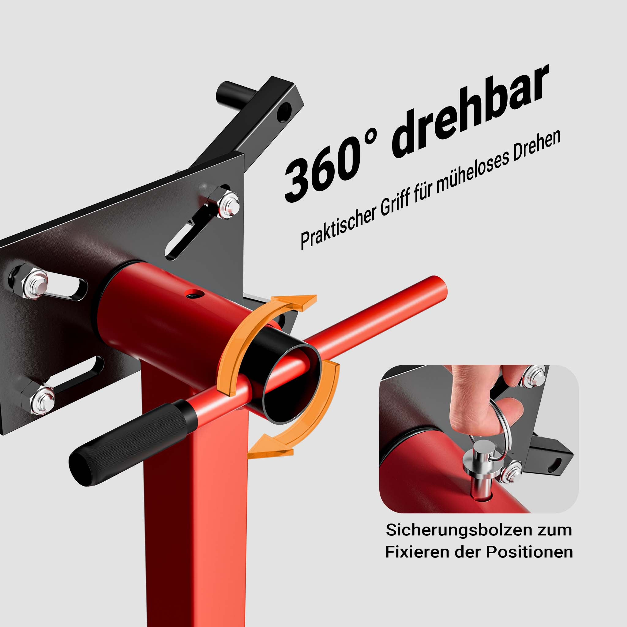 Cavalletto per motore Supporto Sostegno motore 570 kg