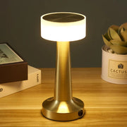 Trade Shop - Lampada Vintage Da Tavolo A Led Ricaricabile Usb Lume Luce Calda Per Bar Locali -