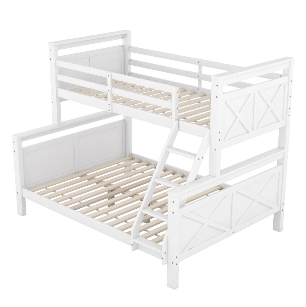 Letto a castello in legno 90/140x200 cm divisibile in 2 letti separati