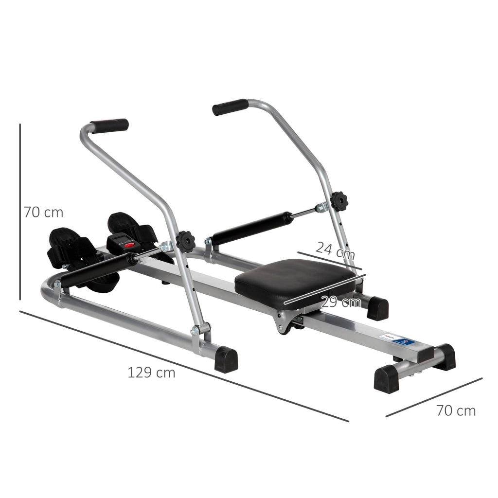 Vogatore Pieghevole da Interno ¨C Xylo ¨C 3 Livelli Resistenza, Display Multifunzione, Acciaio