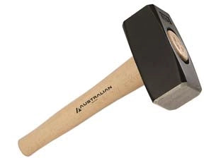 MAZZETTA ANTISFILAMENTO CON MANICO IN LEGNO  gr.1000  manico mm.280    AUSTRALIAN