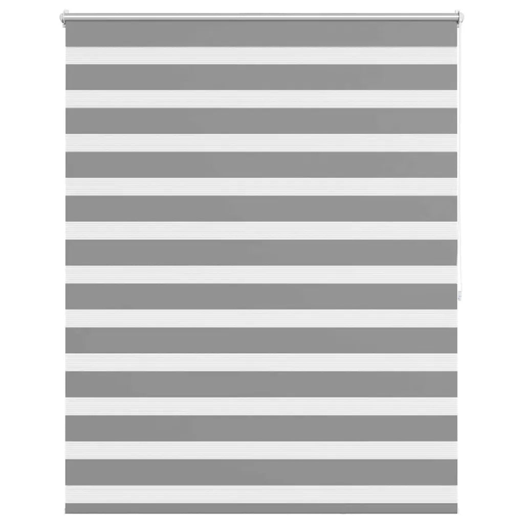 Tenda a rullo zebra 140,9x175 cm Larghezza tessuto 136,7 cm grigio 240223