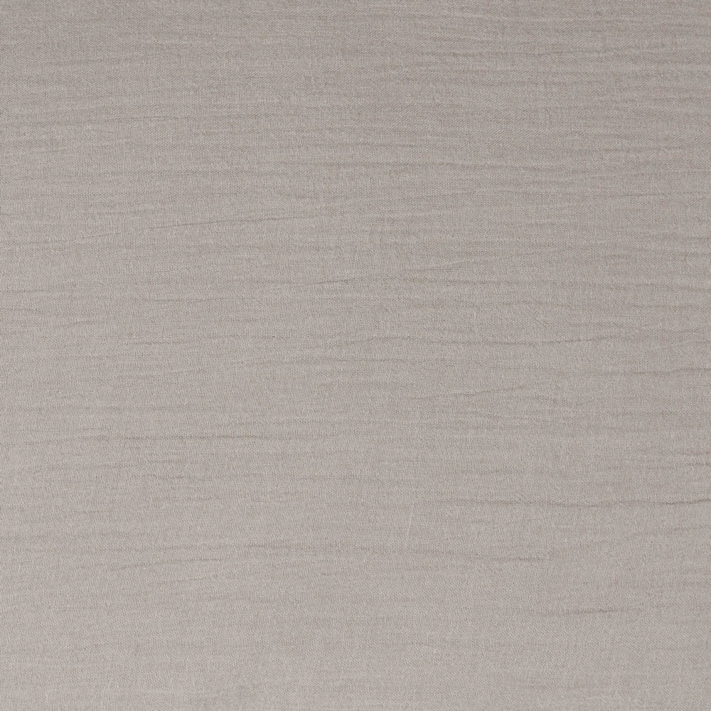 Set copripiumino e federa in mussola di cotone tortora 150 x 200 cm per camera da letto moderna