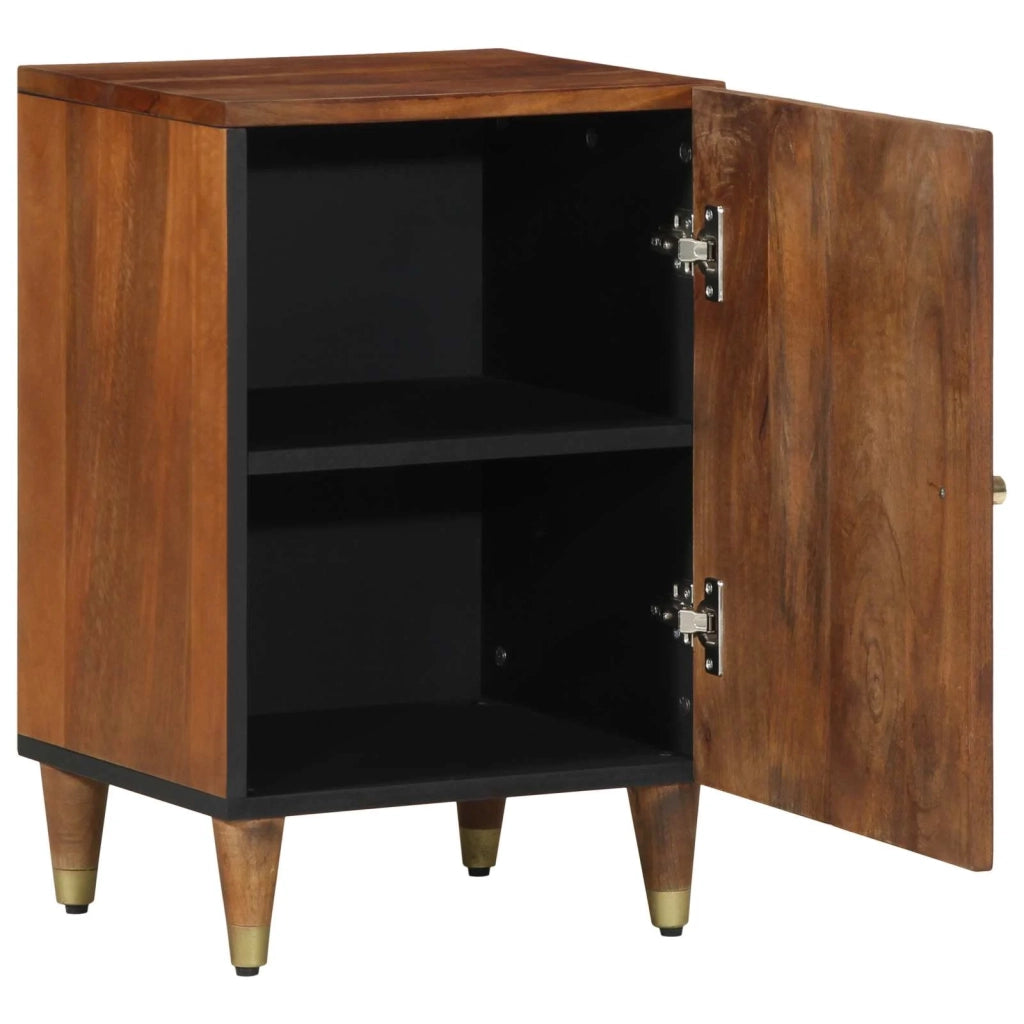 Mobile da Bagno con archiviazione Marrone miele 38 x 33 x 58 cm 4018757
