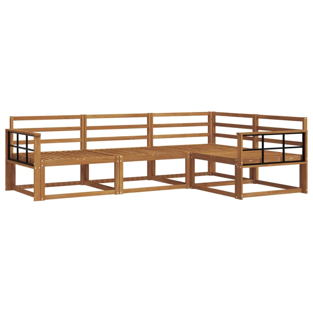 Set di divani da esterno 4 pcs Naturale 3367517