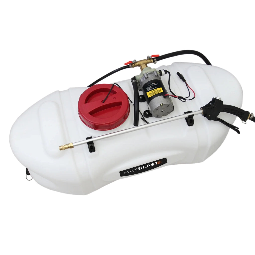 Polverizzatore Per Moto Quad ATV 100L, Asta 6 Ugelli e Lancia a Mano 12Bar 12V