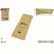 Trade Shop - Set 12pz Buste Sacchetto Filtro Carta Naturale Aspirapolvere Modelli 120/121/122 -