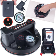 Ventosa a Batteria per Piastrelle – Indicatore Intelligente e Manometro | Portata 200 kg, Diametro 200 mm