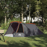 Tenda Tunnel per 3 Persone 3 persona Grigio e arancione 42004052