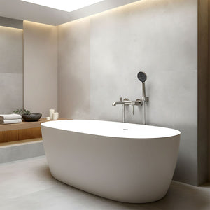 Rubinetto Da Vasca Rea Foster Nickel Brush