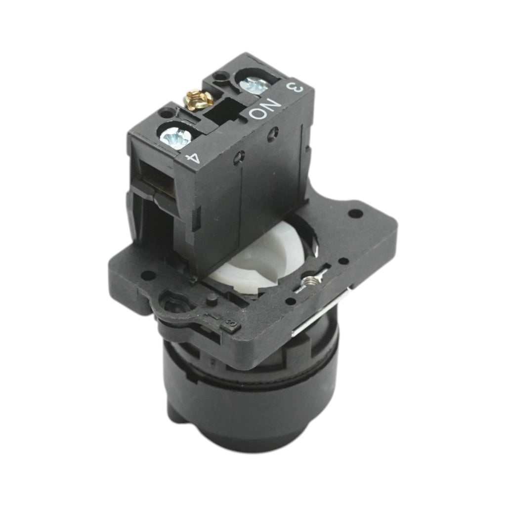 Selettore a 2 posizioni con blocco e chiave 1NO, 400V/10A, LAY5-EG21 Breckner Germany