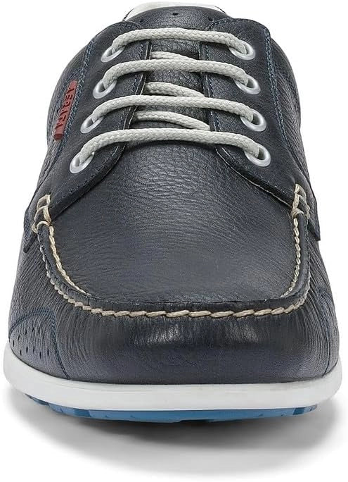 Scarpa Aerata Oliato Blu - Scarpe Estive