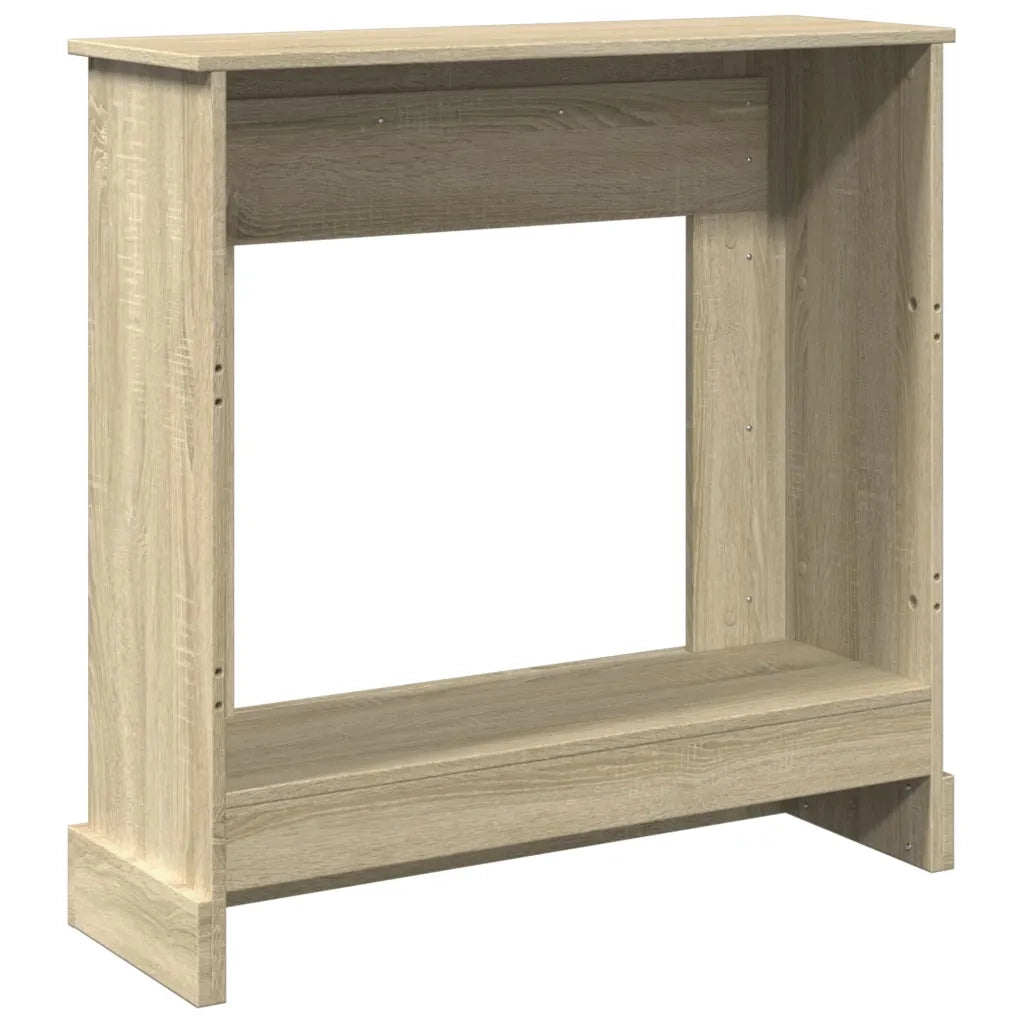 Cornice per Camino Rovere Sonoma 90x30x90 cm in Truciolato CFW5972040