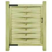 Cancello da Giardino in Legno Impregnato 100x125 cm Verde cod mxl 40246