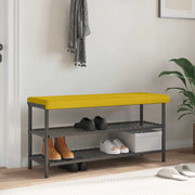 Cuscino per panchina Velluto (V) Giallo Profondità 35 cm 42043336