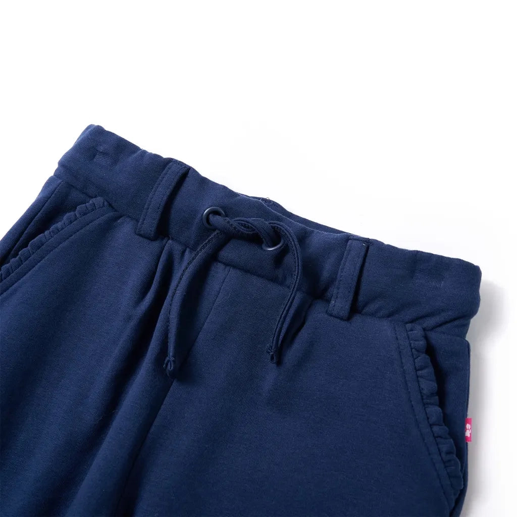 Pantaloni per Bambini con Coulisse Blu Marino 116 CFW4463918