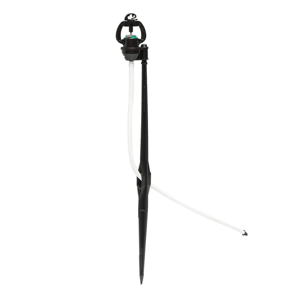 Microaspersore rotativo PC con asta da 40cm, portata 35l/h per sistemi di irrigazione