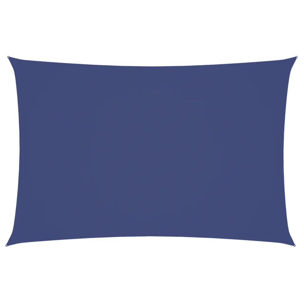 Parasole a Vela Oxford Rettangolare 2x4 m Blu 135532