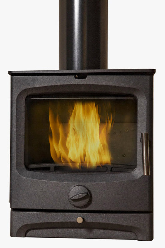 Stufa a Legna in Ghisa 5 kW 43x29,75x49,4 cm Belen Nera