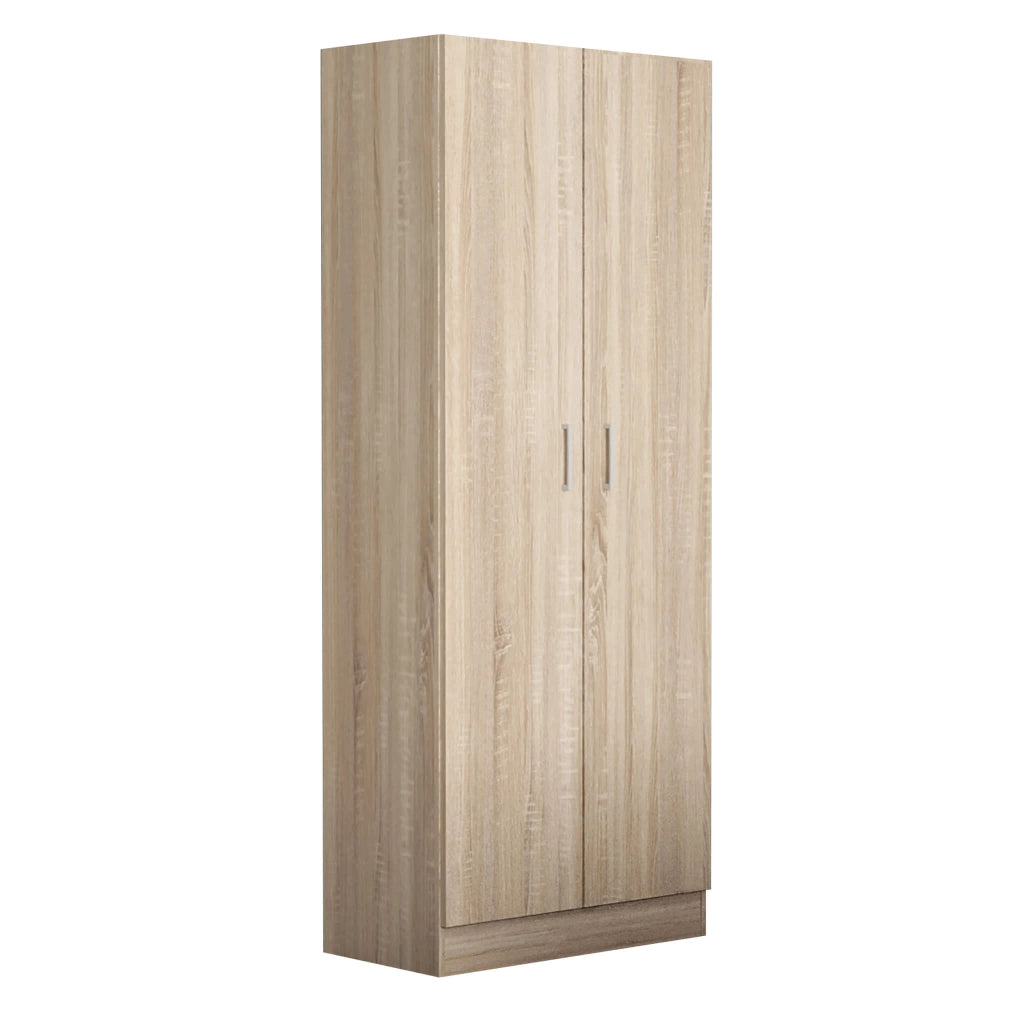 Armadio due ante in Legno Composito cm 77x50x190 - NORM