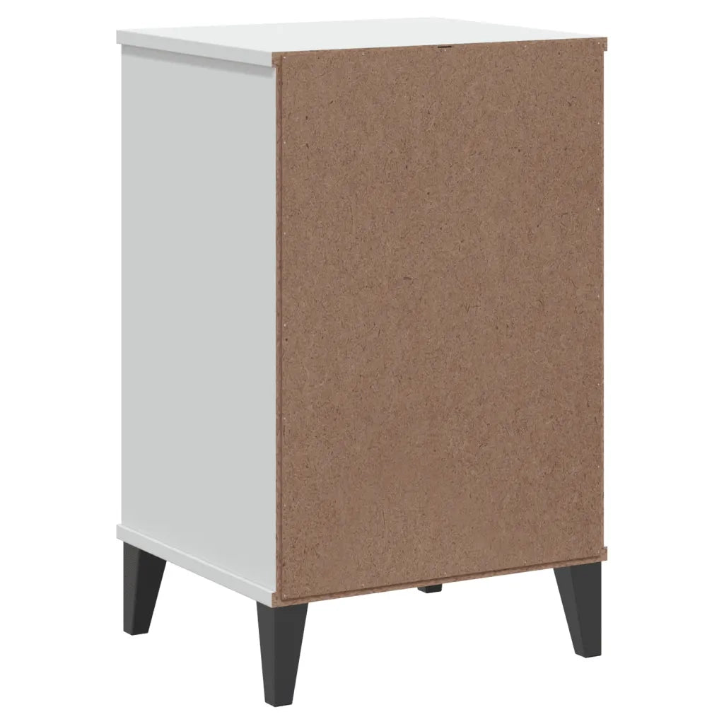 Comodino VIKEN Bianco in Legno Multistrato 374914