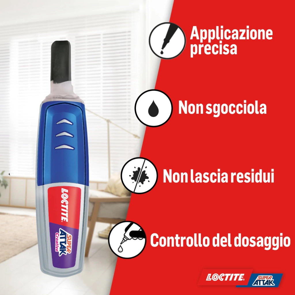 Colla Super Attak Perfect Pen 3 Gr Loctite