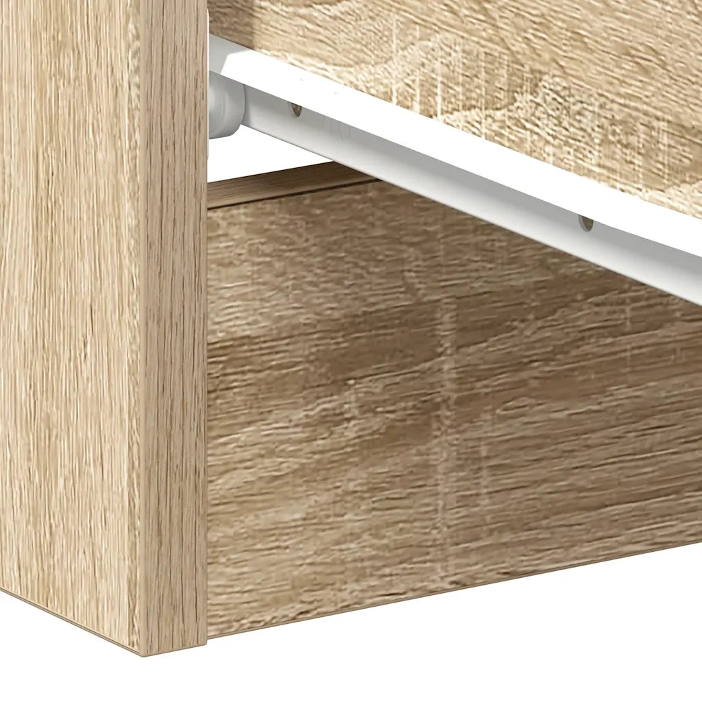 Comodino | Armadio da Notte | Mobiletto da notte Rovere Sonoma 38x35x56 cm in Legno Multistrato