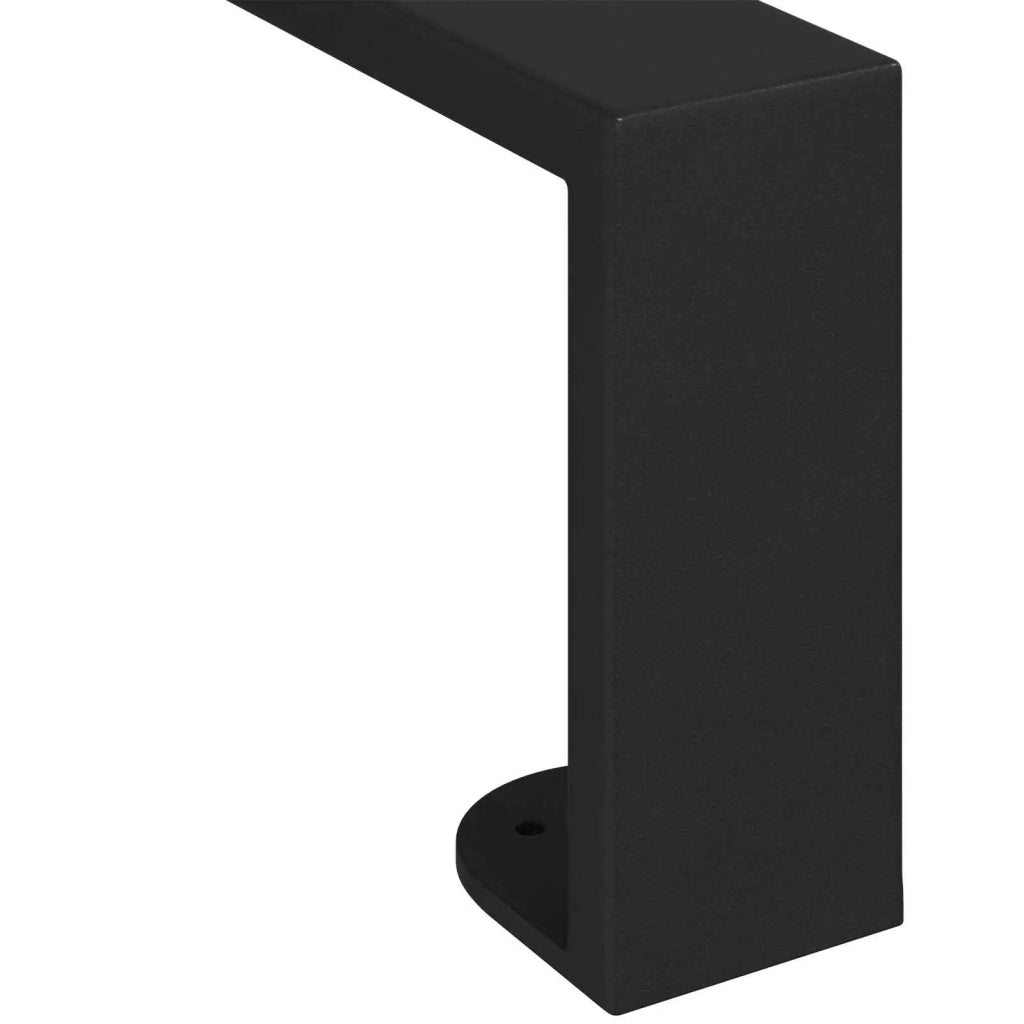 Piedini per mobili 12 pcs Nero 546 x 40,5 x 100 mm Ferro 864817