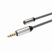 Trade Shop - Cavo Audio Jack 3,5mm Da Maschio A Femmina Am/af 5mt Prolunga Aux Maxtech Aux3-mf5.0m -