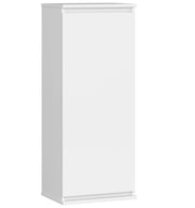 Armadietto a parete con ante strette AKORD W40 Bianca 40 cm 1 anta 40x30x99 cm