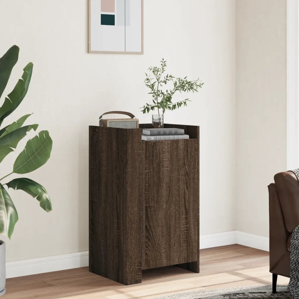 Credenza-Buffet-Armadio da cucina Rovere Marrone 45x35x75 cm in Legno Multistrato