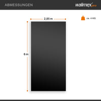 2in1 Sfondo in tessuto 2,85x6m, B/N