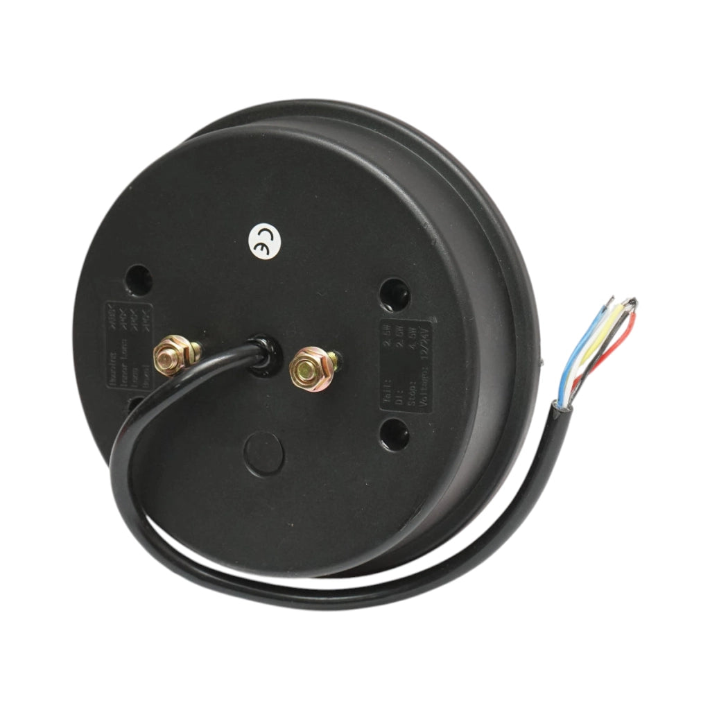 Luce freno posteriore rotonda LED 12V/24V universale 142x45mm Breckner Germany