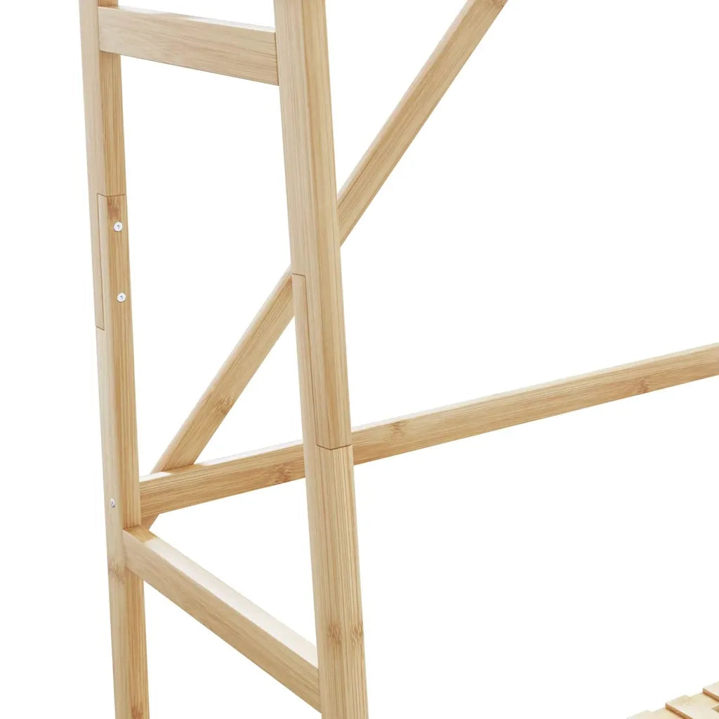 Appendiabiti con Ripiani 110x40x180 cm in Bamb¨´ CFW9630680