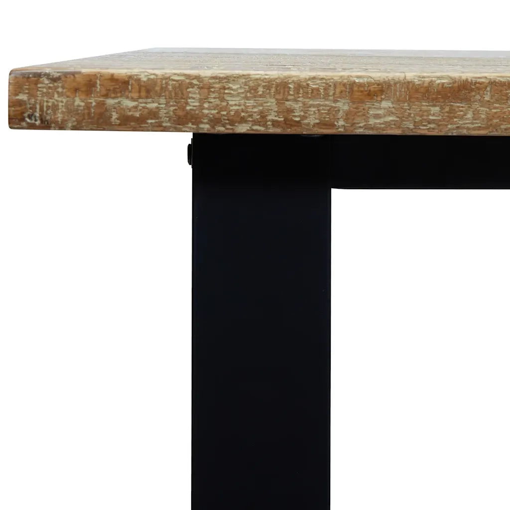 Tavolo da Pranzo 200x90x75 cm in Legno Massello di Acacia 353299