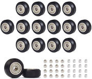 Ruote per stampante 3D - 625 pz - Alta qualità - Nero