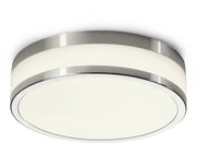 Plafoniera LED Nowodvorski Malakka bianca 18W IP44 Ø29,5cm